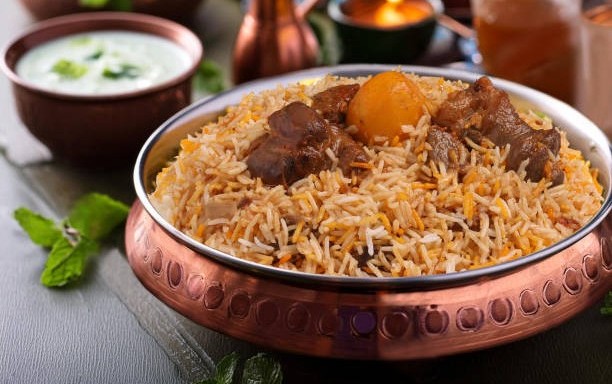 Kacchi Biryani close-up